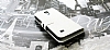 Samsung i9190 Galaxy S4 mini nce Czdanl Beyaz Deri Klf - Resim 1