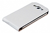 Samsung Galaxy S3 / S3 Neo nce Kapakl Beyaz Deri Klf - Resim: 1