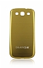 Samsung Galaxy S3 / S3 Neo Sar Metal Batarya Kapa - Resim 2