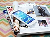 Samsung i9500 Galaxy S4 Bumper Beyaz ereve Klf - Resim 1