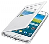 Samsung Galaxy S5 mini Orjinal Pencereli View Cover Beyaz Klf - Resim 2
