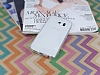 Samsung i9800 Galaxy S6 Desenli effaf Beyaz Silikon Klf - Resim: 1