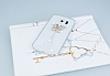 Samsung i9800 Galaxy S6 Tal Kelebek effaf Silikon Klf - Resim: 1