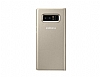 Samsung Galaxy Note 8 Orjinal Led View Cover Gold Klf - Resim 4