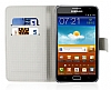 Samsung N7000 Galaxy Note London Standl Czdanl Deri Klf - Resim 4