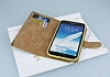 PinShang Samsung N7100 Galaxy Note 2 Tal Kapakl Czdan Gold Klf - Resim 3