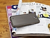 Samsung N7100 Galaxy Note 2 Ultra nce effaf Siyah Silikon Klf - Resim 3
