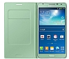 Samsung N7500 Galaxy Note 3 Neo Orjinal Yeil Flip Wallet Klf - Resim: 2