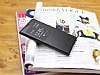 Samsung N7500 Galaxy Note 3 Neo Pencereli nce Yan Kapakl Siyah Klf - Resim 1
