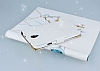 PinShang Samsung N7500 Galaxy Note 3 Neo Tal Kapakl Czdan Beyaz Klf - Resim: 3