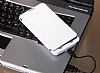 Samsung N9000 Galaxy Note 3 Bataryal Kapakl Beyaz Klf - Resim: 3