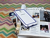 Samsung N9000 Galaxy Note 3 Bumper Mavi ereve Klf - Resim: 2