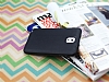 Samsung N9000 Galaxy Note 3 Nokta Desenli Mat Siyah Silikon Klf - Resim: 1
