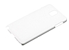 Samsung N9000 Galaxy Note 3 Sert Mat Beyaz Rubber Klf - Resim 1