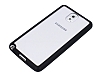 Samsung N9000 Galaxy Note 3 Siyah Silikon Kenarl effaf Rubber Klf - Resim: 3