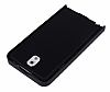 Samsung N9000 Galaxy Note 3 Standl Manyetik Kapakl Full Koruma Siyah Klf - Resim: 5