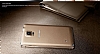 Samsung N9100 Galaxy Note 4 Orjinal Pembe Batarya Kapa - Resim 3