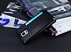 Samsung N9100 Galaxy Note 4 Kartlkl Ultra Koruma Siyah Klf - Resim: 4
