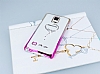 Samsung N9100 Galaxy Note 4 Tal Pembe Winged Heart Rubber Klf - Resim 2