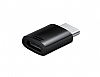 Samsung Orjinal Micro USB Giriini USB Type-C Girie Dntrc Siyah Adaptr - Resim 3