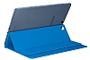 Samsung T550 Galaxy Tab A 9.7 Orjinal Standl Book Cover Mavi Klf - Resim: 3