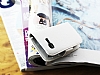 Samsung S5310 Pocket Neo Czdanl Yan Kapakl Beyaz Deri Klf - Resim 2