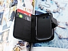 Samsung S5310 Pocket Neo Czdanl Yan Kapakl Siyah Deri Klf - Resim: 3