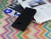 Samsung S6 Edge Plus Czdanl Yan Kapakl Siyah Deri Klf - Resim 2