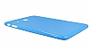 Samsung T560 Galaxy Tab E Mavi Silikon Kılıf - Resim: 1