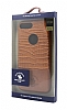 Santa Barbara Canvas iPhone 7 Plus / 8 Plus Deri Kahverengi Rubber Klf - Resim: 2