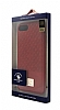 Santa Barbara Chevron iPhone 7 Plus / 8 Plus Deri Krmz Rubber Klf - Resim: 2