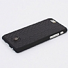 Santa Barbara iPhone 6 / 6S Siyah Deri Klf - Resim: 4
