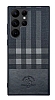 Santa Barbara Plaid Polo Racquet Club Samsung Galaxy S23 Ultra Siyah Deri Klf