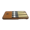 Santa Barbara Plaide iPhone 6 / 6S Kahverengi Rubber Klf - Resim: 1
