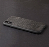 Santa Barbara Ravel iPhone X / XS Siyah Deri Klf - Resim: 3