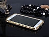 Shengo Samsung i9600 Galaxy S5 Tekta Tal Metal Gold Klf - Resim 3