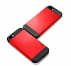 Spigen Slim Armor iPhone SE / 5 / 5S Krmz Klf - Resim: 3