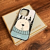 Dafoni Art Samsung Galaxy S10 Snow Bear Klf - Resim 3