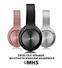 SODO MH5 Wireless Universal Dark Silver Kulaklk - Resim: 1