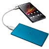 Sony 5000 mAh CP-F5 Powerbank Tanabilir Mavi Pil arj Cihaz - Resim: 3
