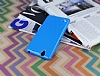 Sony Xperia C4 Mavi Silikon Kılıf - Resim: 1