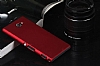 Sony Xperia E3 Sert Mat Bordo Rubber Klf - Resim 2