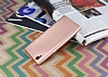Sony Xperia L1 Mat Rose Gold Silikon Klf - Resim 2