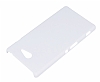Sony Xperia M2 Sert Mat Beyaz Rubber Klf - Resim 2