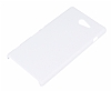 Sony Xperia M2 Sert Mat Beyaz Rubber Klf - Resim 1