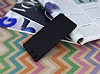 Sony Xperia M5 Tam Kenar Koruma Siyah Rubber Klf - Resim 1