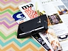 Sony Xperia neo L Desenli Siyah Silikon Klf - Resim: 1