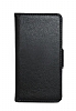 Sony Xperia SP Czdanl Siyah Deri Klf - Resim 1