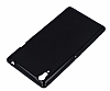 Sony Xperia T3 Siyah Silikon Klf - Resim: 1
