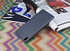 Sony Xperia XA Ultra Tam Kenar Koruma Dark Silver Rubber Klf - Resim: 1